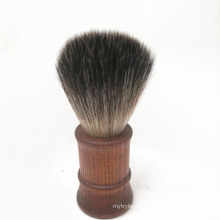 Wooden Handle shaving brush Nylon filaments beard brush man facial brush